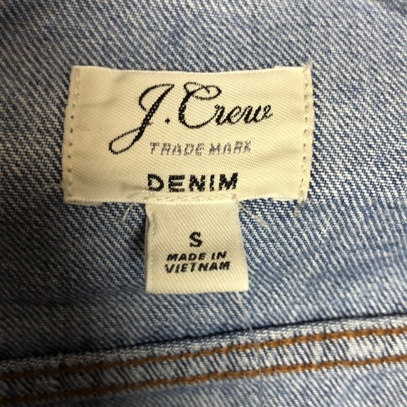 NEW J Crew Trade Mark Denim Jacket S - Picture 6 of 8